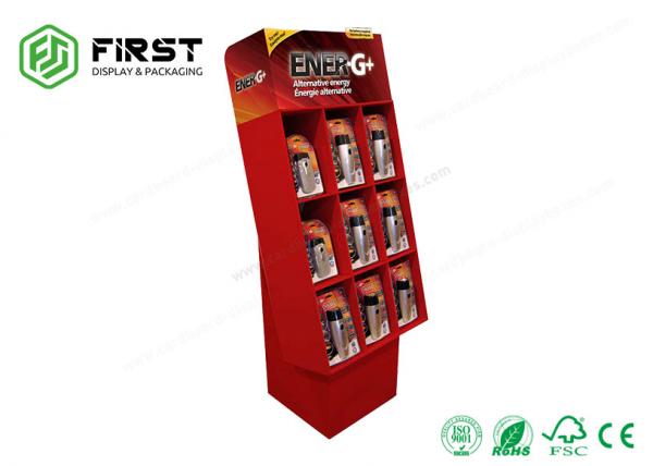 Eco Friendly CMYK Color Printing Custom Design Cardboard POP Displays Stand