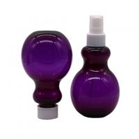 China 225ml PET Customized Color Pear Shaped Spray Bottle for Cosmetic Packaging Solution on sale