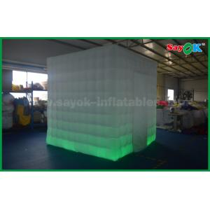 China Inflatable Photo Studio 2.5 X 2.5 X 2.5m 3D Inflatable Photo Booth Kiosk Frames Enclose Decoration Wedding supplier