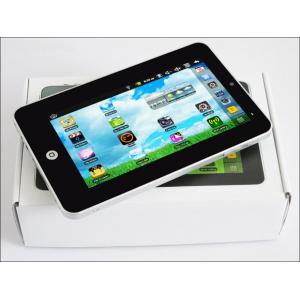 small 7 inch touch screen tft lcd google android 2.2 tablet pc with External Flash 32GB