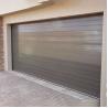 China Horizantal Sliding Overhead 16x7 Roll Up Garage Door With PU Panel wholesale
