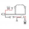 12V 40A Relay ONOFF Switch LED Light Bar Wiring Harness
