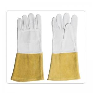 China Cow Split Leather Welding Work Gloves supplier