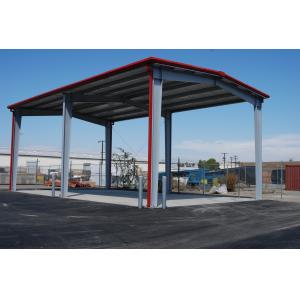 Light Weight Steel Frame Building C Or Z Section Purlin Grey Surface