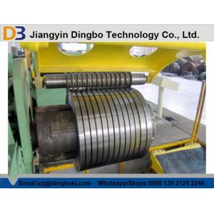 China 1600mm 50HZ / 3PH Steel Coil Slitting Line Machine For Stainless Steel Sheet supplier