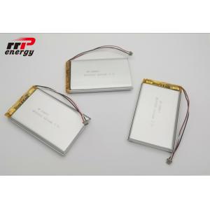 China 4000mAh 3.7V Lithium Polymer Battery , BIS Medical Equipment Battery Pack 804980 supplier