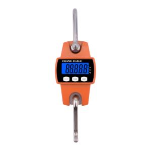 Soporte personalizado Escala industrial LCD digital con gancho desmontable impermeable y pantalla azul naranja OEM / ODM compatible