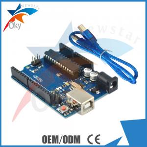 China UNO R3 Development Board For Arduino , Cnc ATmega328P ATmega16U2 USB Cable supplier