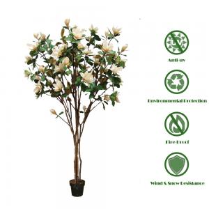 2.45m Fiberglass Artificial Magnolia Tree Architectural Landscaping