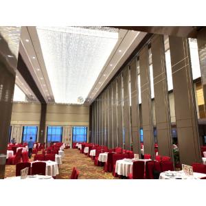China Pared divisoria deslizante de alta resistencia con fácil instalación para hoteles wholesale