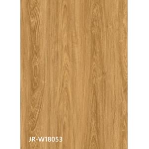 Seamless SPC Click Flooring Stable Fireproof Unilin Click Walnut Retro Style Burlywood Wood Grain GKBM JR-W18053