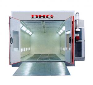 China Global Furniture Autobody Spraybooth Equipment with Riello Oil Burners 380v on sale 