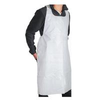China Water Repellent Disposable CPE Plastic Aprons For Food Service Personnel on sale