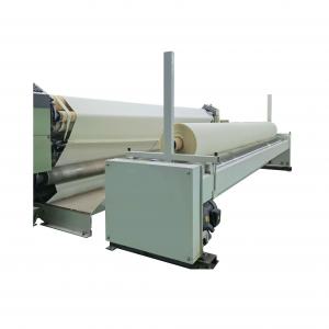 China 0.25kw Horizontal Fabric Winding Machine 1500mm Electric Motor Winding Machine supplier