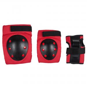 China Knee Pads Elbow Pads and Wrist Guards Roller Skating Protective Gear Red supplier