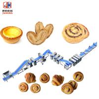 China 1000kg/H Puff Pastry Production Line Automatic Palmier Forming Line For Food Factory on sale