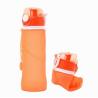 750ml Collapsible Travel Water Bottle Food Grade Material Customized Logo