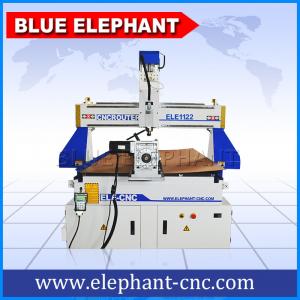China BLUE ELEPHANT CNC Machine Price List Multi-purpose CNC Wood Engraving Machinery 1122 with Rotary Device on the Table Sur supplier