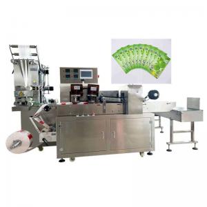 China 3.8KW Wet Wipes Packing Machine 650KG Non Woven Wipe Packing Line​ supplier