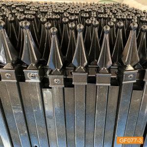 China Black Welded 1.5*2.0m Decorative Aluminium Fencing Powder Coated supplier