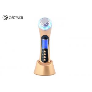 ABS Material Ultrasonic Galvanic Ion Face Massager Roller UBS Rechargeable