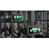 China ATEX Hazardous Area Explosion proof Emergency Exit Sign Light 3W Customizable For Zone 1 Zone 2 on sale
