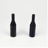 China Custom Made NBR Rubber Cable Shrouds / Rubber Wire Sleeve Black Color wholesale