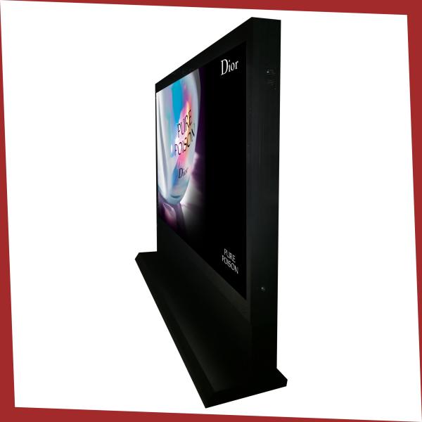 Extruded Aluminium profile Material and Flag Shape Scrolling Poster Displays