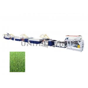 Automatic PP PE Based Artificial Grass Turf Flat Yarn Production Machine line 230kg/H