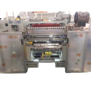 High Speed 15 Micron 200V Slitter Rewinder Machine , Stretch Film Rewinding Machine