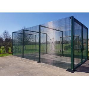 Galvanized Steel PVC coated Wire Prison Mesh Anti Climb Security Fencing