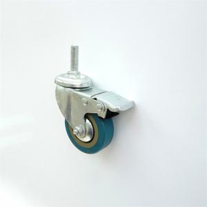TPR 2 Inch Caster Wheels For Small Furniture Cart