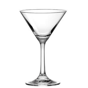 Hand Blown Clear Cocktail Glass Crystal 10 Oz For Martini Drinking