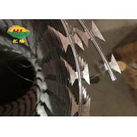Bto-22 Concertina Barbed Wire 450mm Coil Diameter Hot Dipped Galvanized