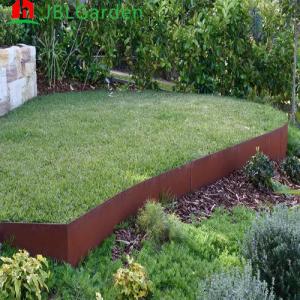 China Natural Rusty Metal Garden Lawn Edging Corten Steel Decorative Landscape Border supplier