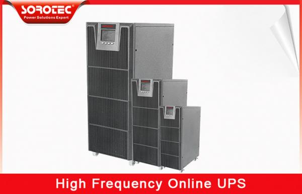 DSP Technology High Frequency Online UPS 10-20KVA with Pure Sine Wave , Digital
