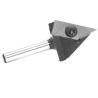 China Customizable 60 Degree Engraving Milling CNC V Type Router Bit Replaceable Carbide Inserts Wood Cutter Tools Abandoned Knives wholesale