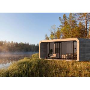 Wood Assembled Houses Portable Cabins Modular Cottages With Light Steel Frame