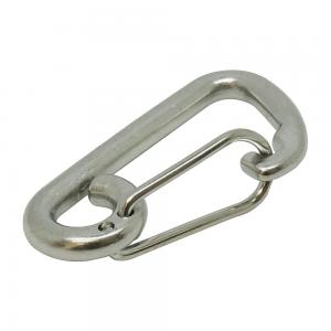 Boat Marine Clip Stainless Steel Safety Spring Hook Carabiner