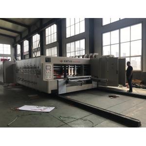 China Automatic Corrugated Box Printing Slotting Machine / Box Printing Machine supplier