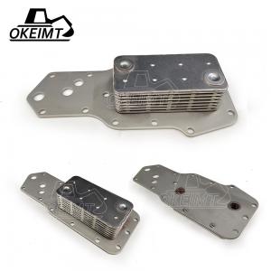 OKEIMT High Quality 3921558 Excavator Engine Oil Cooler 6BT Cummins Oil Cooler Core