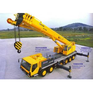 China Extended Streamline Boom Hydraulic Mobile Truck Crane 100 Tons QY100K-I supplier