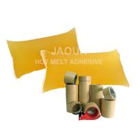 China Light yellow color hot Melt PSA Pressure Sensitive Adhesive Rubber Based Aging Resistance for tapes on sale