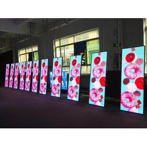 China Banner Stand Custom Led Panels Poster Screen , Digital Led Display Board Durable wholesale