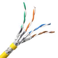 China Cat7 Cat6a FTP Internet Cat8 Patch Cord Cat 7 Outdoor Lan Network Ethernet Cables on sale