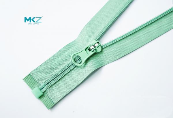 Mint Green Double Bon Open End Clothing Special Zippers