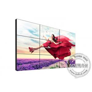 55" Narrow Bezel Create HD Indoor LCD Video Wall Advertising Digital Signage Controller
