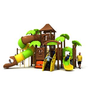 China Customized Kids Games Outdoor Pipe Children Slide And Playground Equipment supplier