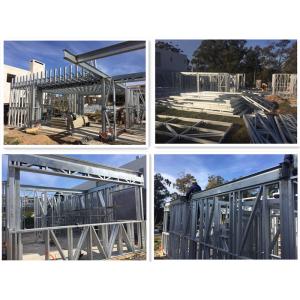 China Light Steel Frame Structure Prefabricated Villa / Energy Saving Modern Modular Homes wholesale