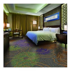 China Wool Carpet With Fire Rating B1 For Custom Hotel Woven Axminster Carpet 4m supplier